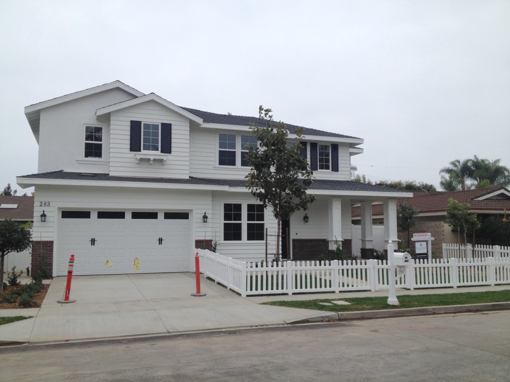 Our house. October 24, 2013. One month before we moved in. 